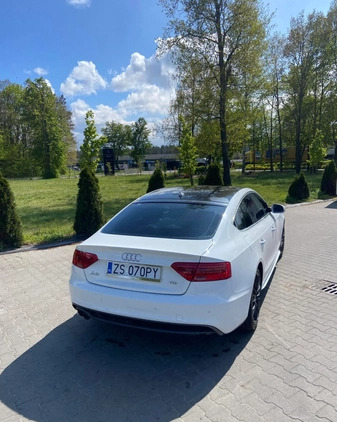 Audi A5 cena 56000 przebieg: 283000, rok produkcji 2012 z Szczecin małe 191